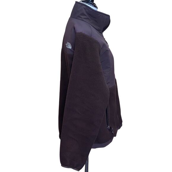 The North Face Polartec Brown Fleece Zip Up Medium - Picture 7 of 11